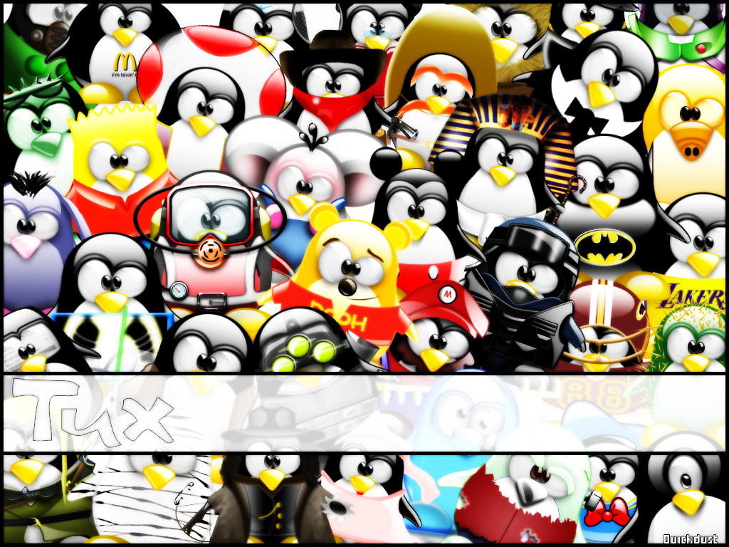 Tux Apple Wallpaper. By funmobility, get itunes now os x wallpaper x silver